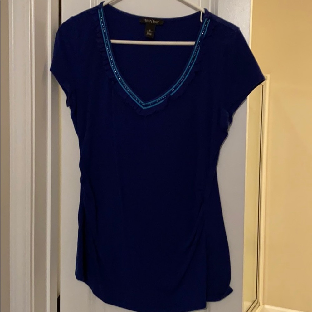 White House Black Market like new short sleeve top